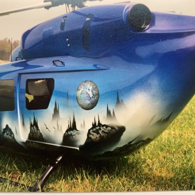 Bemalung Modell Heli 19952